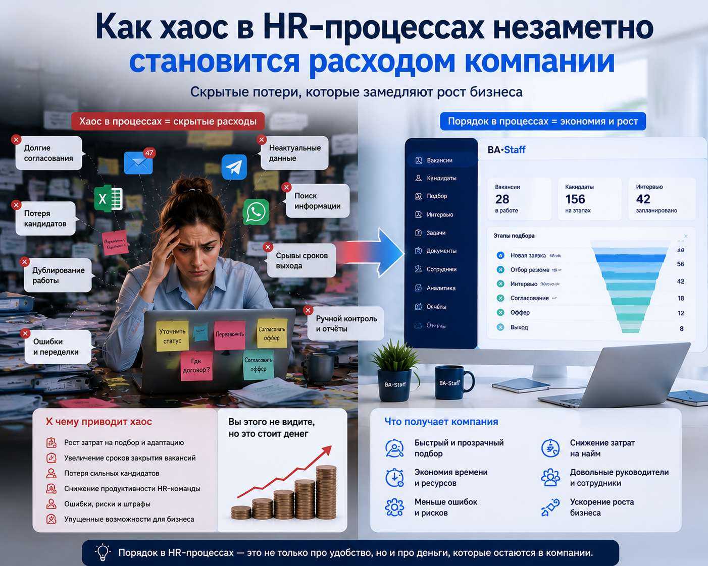 Как порядок улучшает HR-процессы