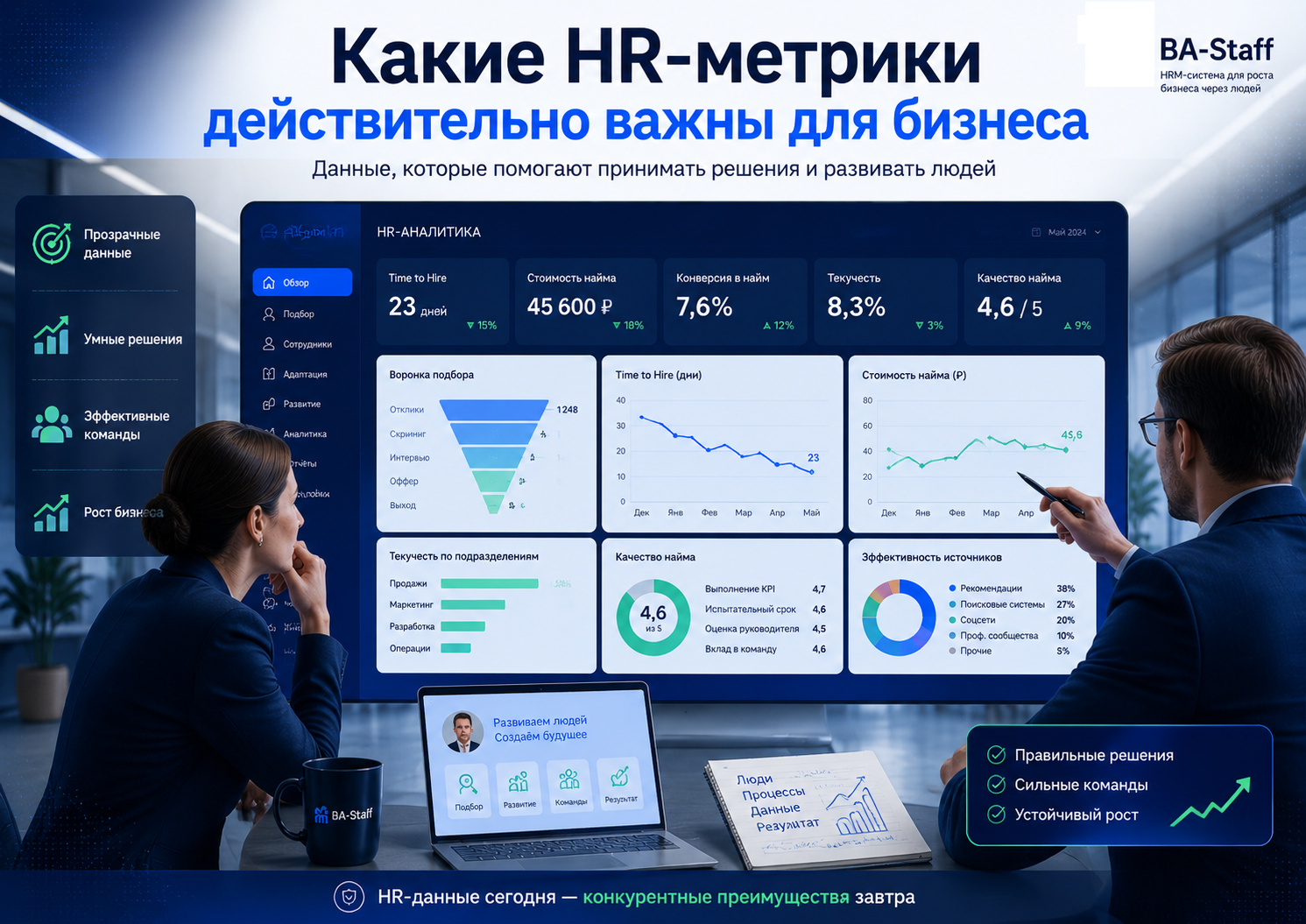 Какие HR-метрики действительно важны для бизнеса