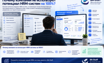 Почему компании не используют потенциал HRM-систем на 100%