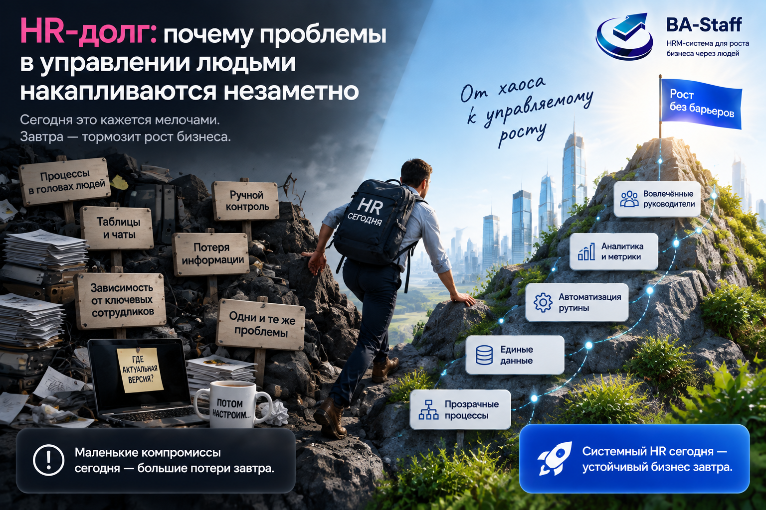 HR-долг: почему проблемы в управлении людьми накапливаются незаметно